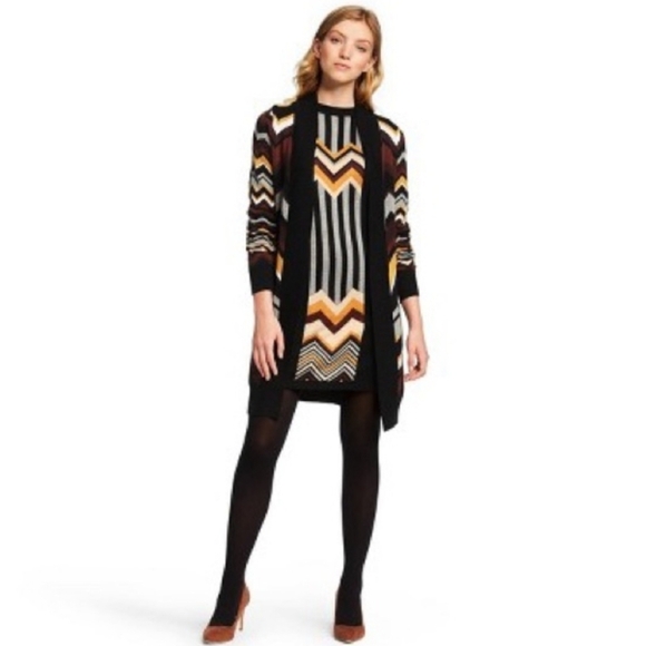 Missoni for Target Sweaters - Missoni Open Front Zig Zag Cardigan